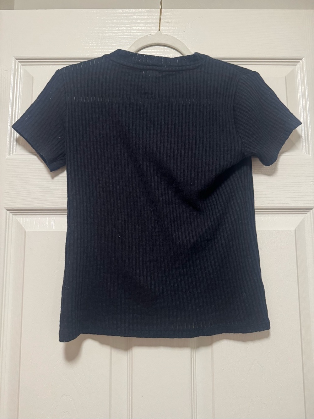 Pilcro Textured Rib Layering Tee - Picture 5 of 13